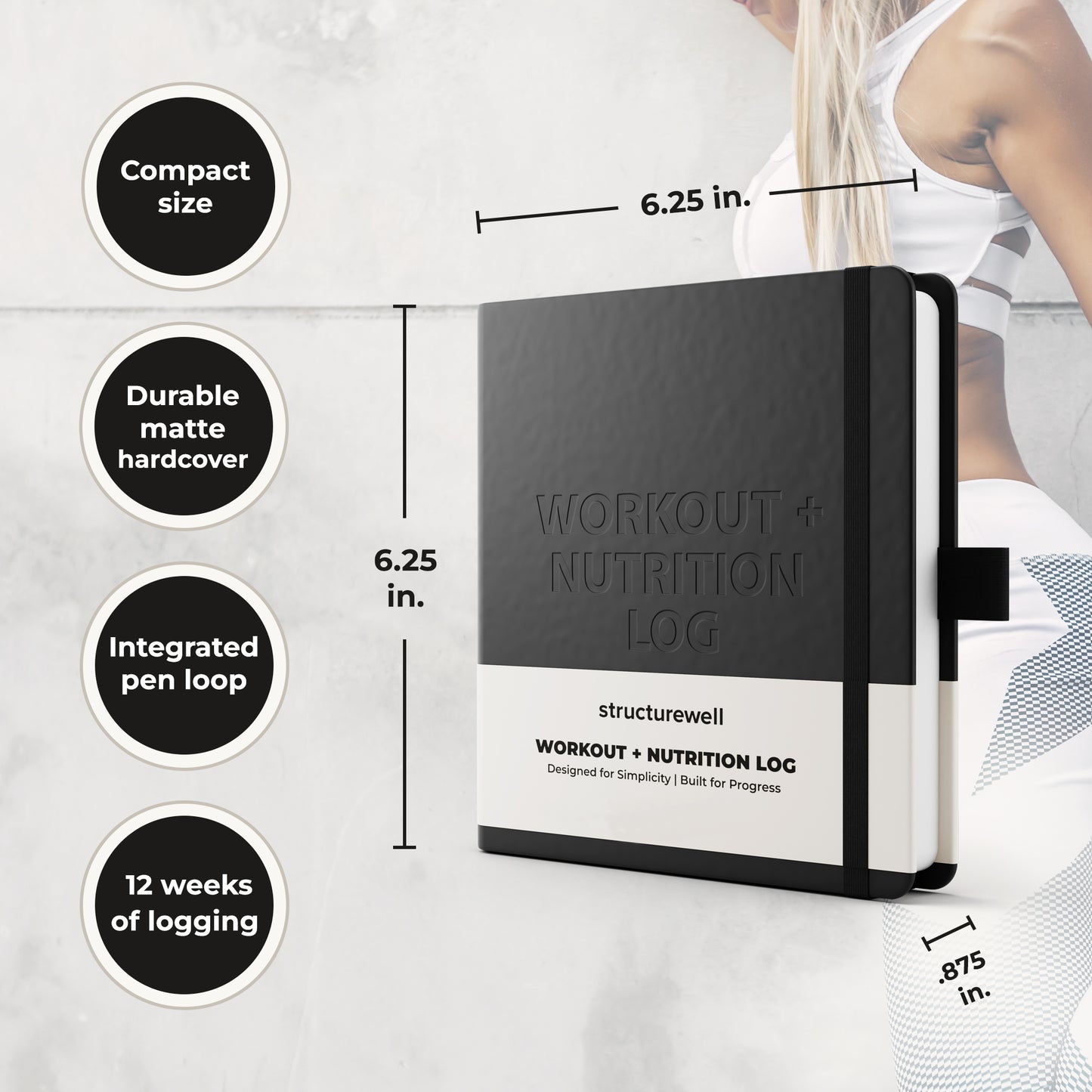Workout + Nutrition Log