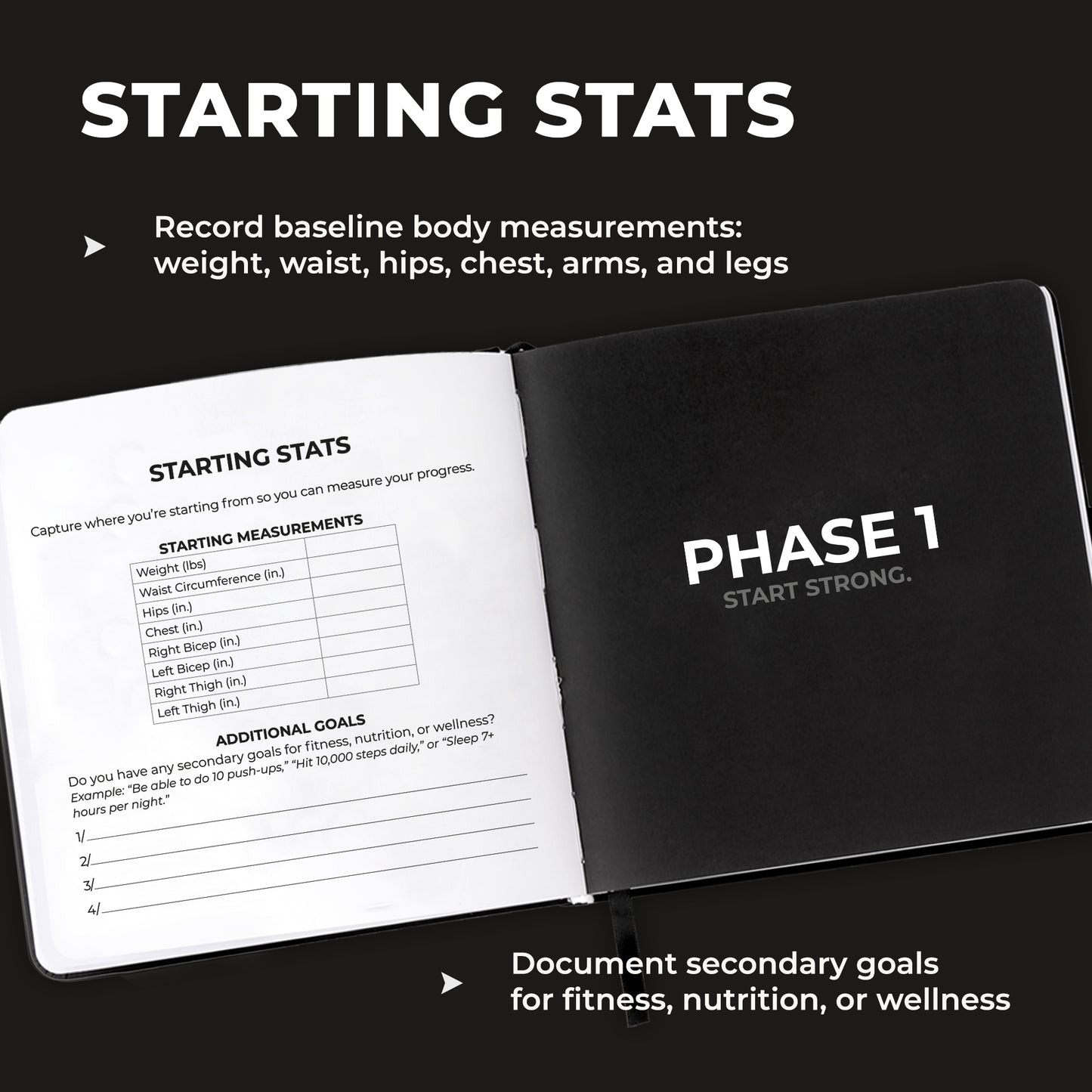 Workout + Nutrition Log